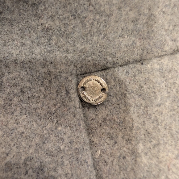 Vero Moda Women's Wool Light Grey Trench Coat. - Picture 13 of 16